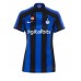 Inter Milan Edin Dzeko #9 kläder Kvinnor 2022-23 Hemmatröja Kortärmad